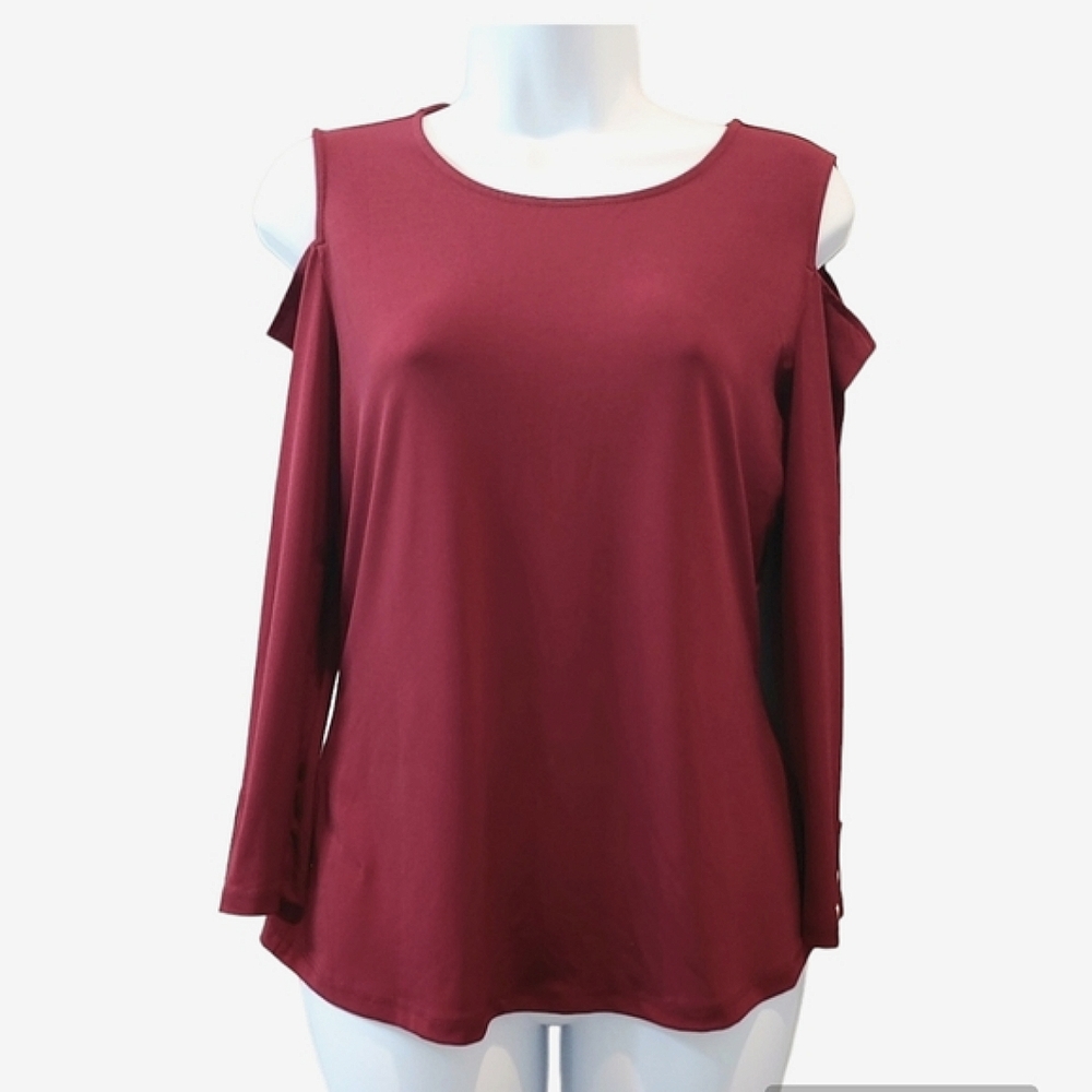Tommy Hilfiger cold shoulder blouse